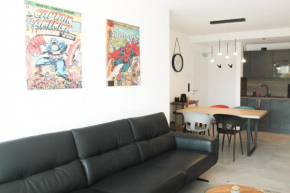 Marvel-Apartment - für Freunde & Familien, stadtnah, Parkplatz, E-Ladestation, Gitterbox für Fahrräder, Fitnessstudio, digitale Gästemappe mit Restaurant- und Unternehmenstipps